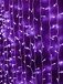 Занавес светодиодный 1,5 х 1,5 м. 368 фиолетовых ламп