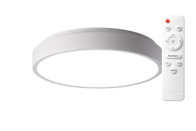 Світильник LED Jazzway PPB Scandic-R 72W 3000-6500K WH IP20, круглий білий з пультом